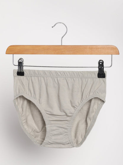 Slate Grey Underwear - Organic Cotton & Naturally Dyed - Pack of 2 | Verified Sustainable by Brown Living™