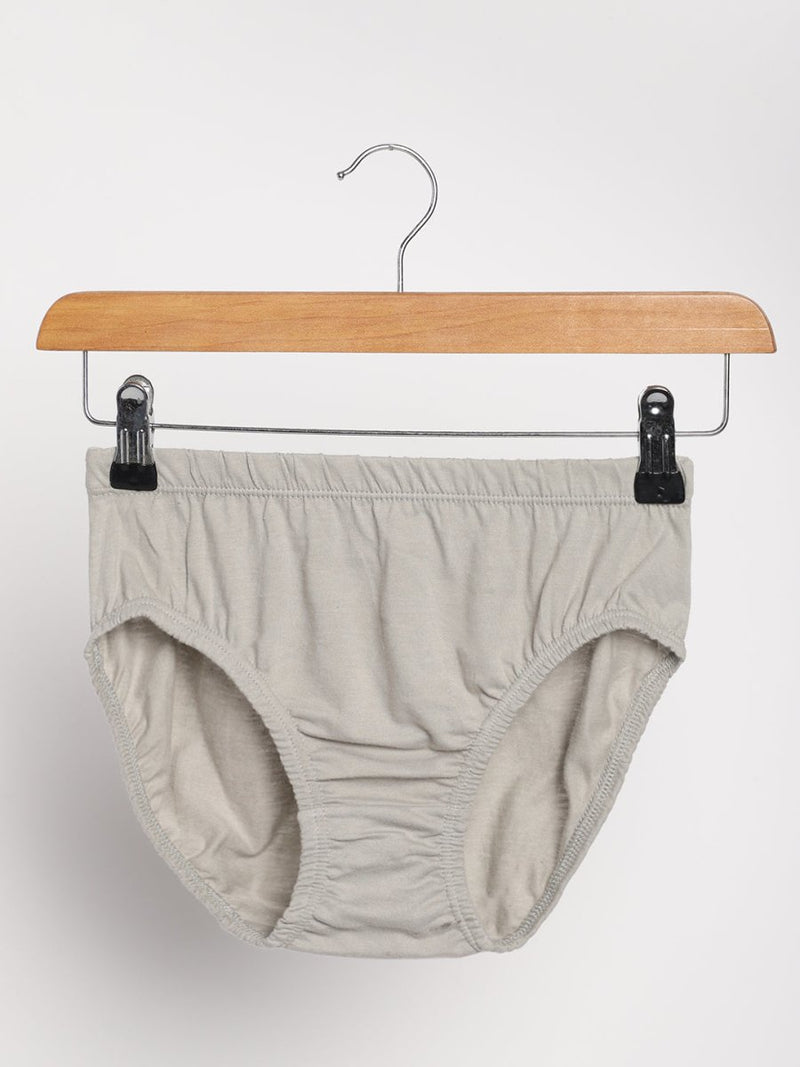 Buy Slate Grey Underwear - Organic Cotton & Naturally Dyed - Pack
