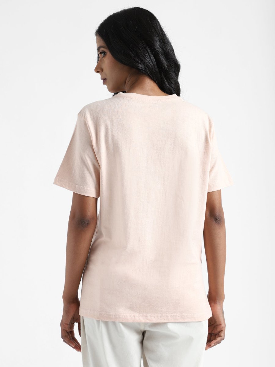 Baby Pink T-shirt - Organic Cotton & Naturally Fiber Dyed | Verified Sustainable by Brown Living™