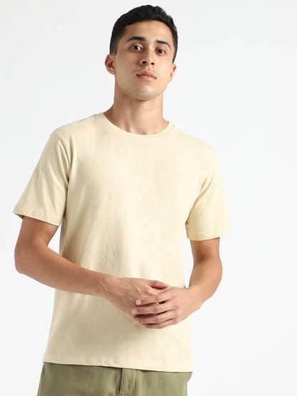 Lemon Yellow T-shirt - Organic Cotton & Naturally Fiber Dyed | Verified Sustainable by Brown Living™