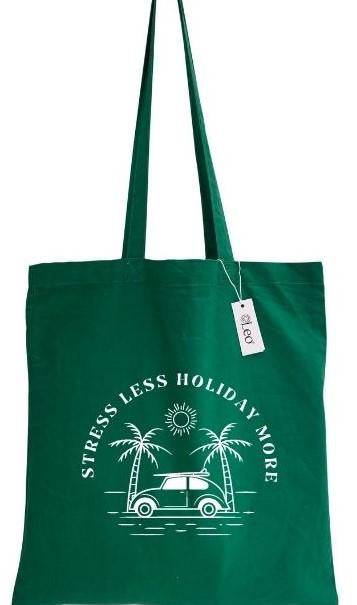 Buy Organic Cotton Printed Unisex Tote Bags - Pack of 2 /Reusable/multi purpose/Shopping Bags | Shop Verified Sustainable Products on Brown Living