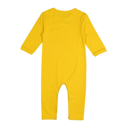 Organic Cotton Romper - Dandelion Yellow | Verified Sustainable by Brown Living™