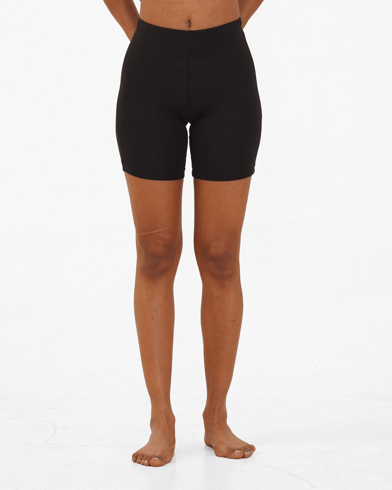 Organic Cotton Slip-shorts- Black (Pack of 2) | Verified Sustainable Womens Underwear on Brown Living™