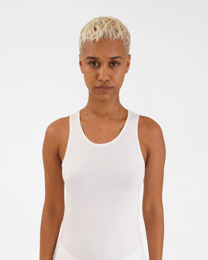 Organic Cotton Tank Top - White (Pack of 2) | Verified Sustainable by Brown Living™