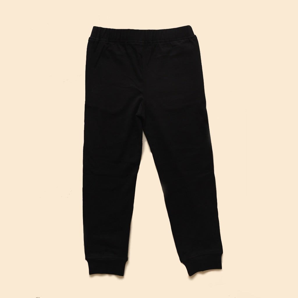 Organic Cotton Unisex Joggers - Black | Verified Sustainable by Brown Living™