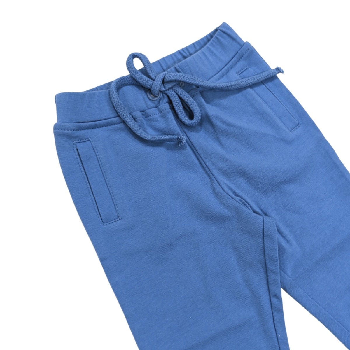 Organic Cotton Unisex Joggers - Blue | Verified Sustainable by Brown Living™