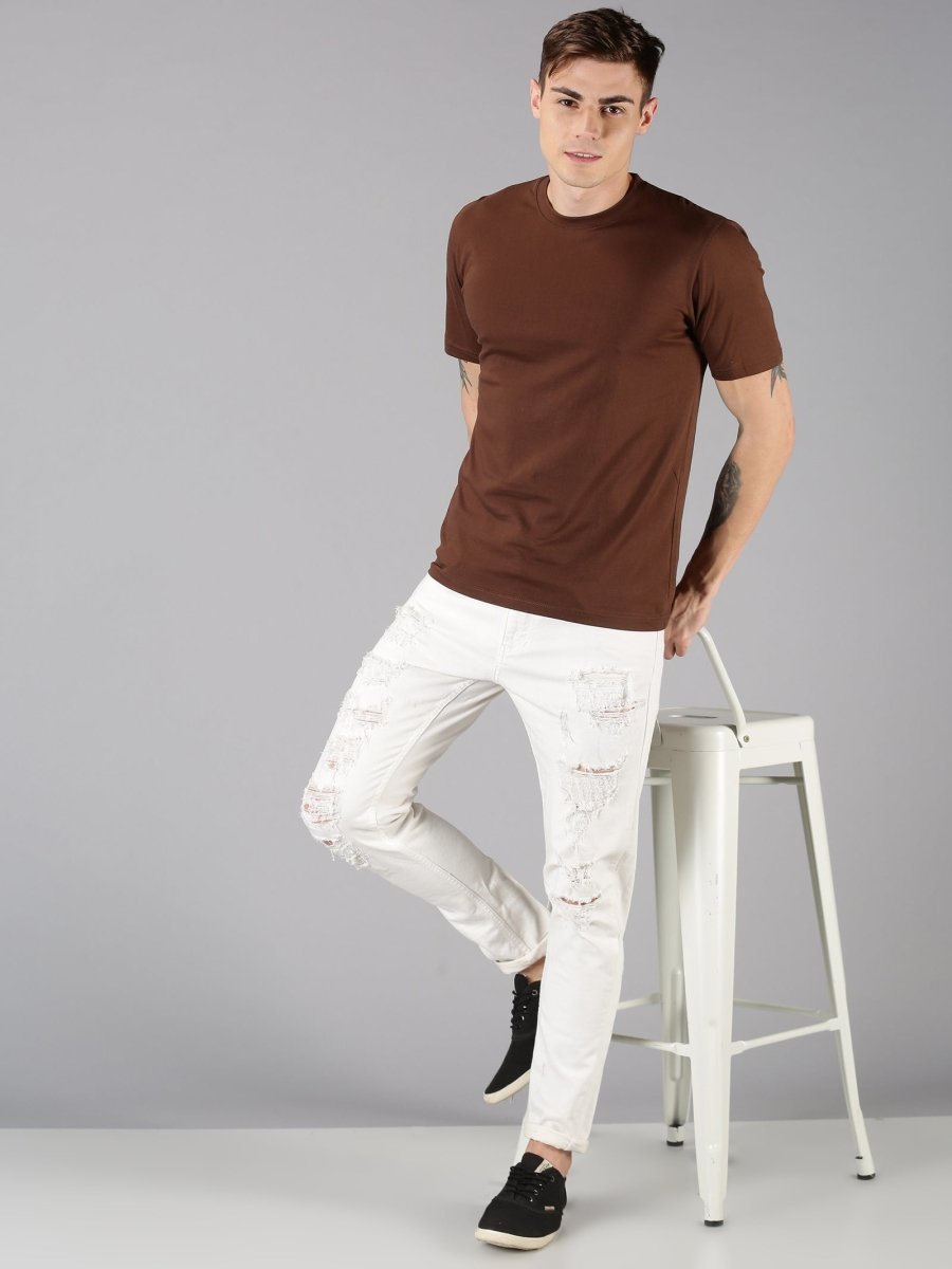 Organic Crew Neck Men's TShirt | Verified Sustainable by Brown Living™