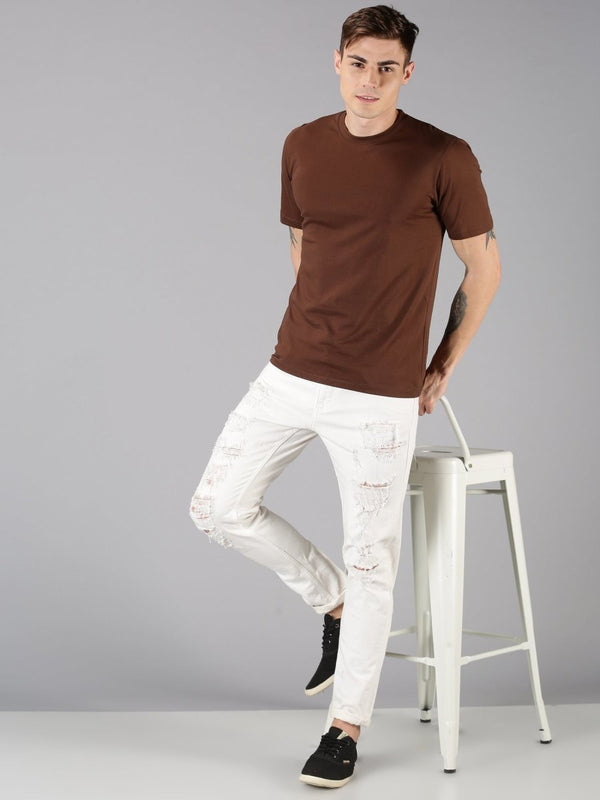 Buy Organic Crew Neck Men's TShirt | Shop Verified Sustainable Products on Brown Living