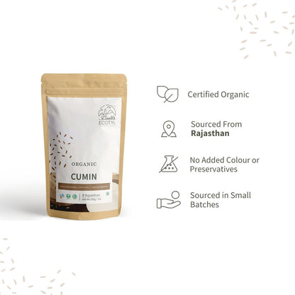 Organic Cumin - Set of 2 (200 g Each) | Verified Sustainable by Brown Living™