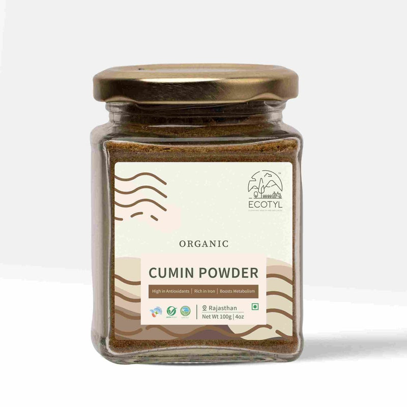 Buy Organic Cumin Powder - Set of 2 (100 g Each) | Shop Verified Sustainable Seasonings & Spices on Brown Living™