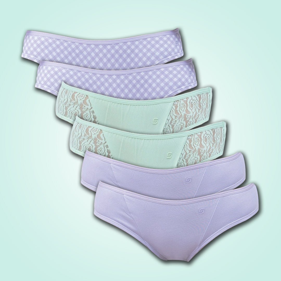 Organic Everyday Bikini Undies (6pc) | Verified Sustainable by Brown Living™