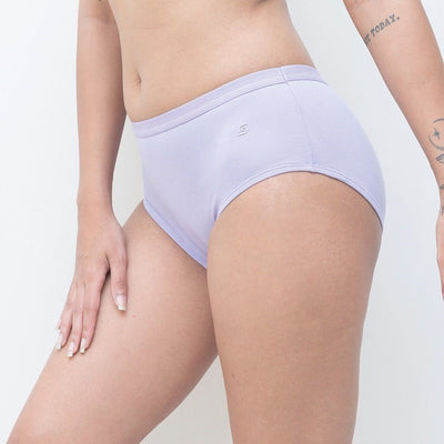 Organic Everyday Hipster Undies (6pc) – Womens Underwear on Brown Living™. SKU: UNDIEHIPXS. Img 3.