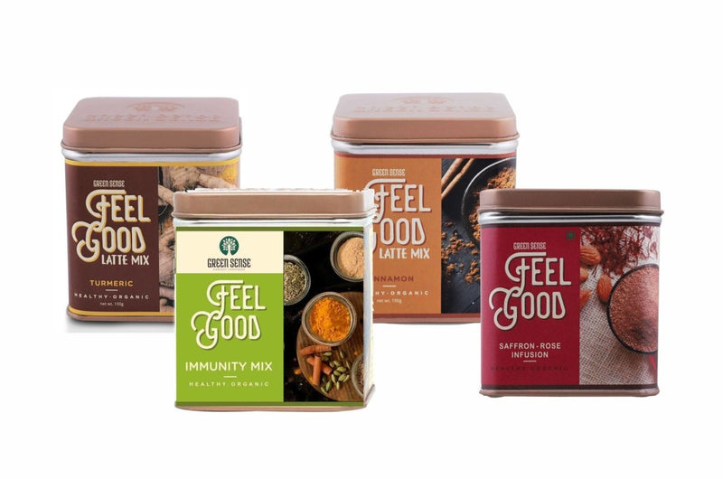 Buy Organic Feel Good Latte Mix - Pack Of 4 | Shop Verified Sustainable Products on Brown Living