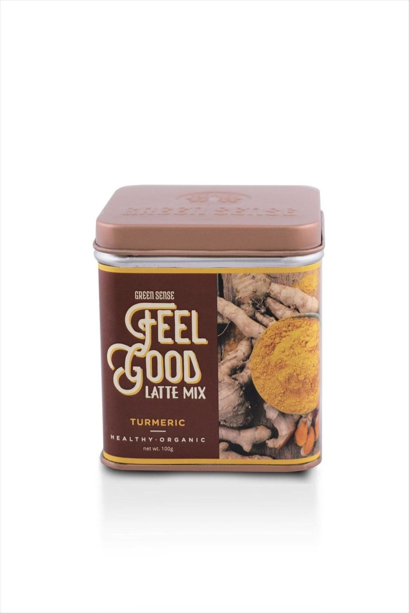 Buy Organic Feel Good Latte Mix - Turmeric - Immunity Booster - 100g | Shop Verified Sustainable Powder Drink Mixes on Brown Living™