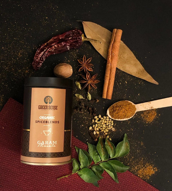 Buy Organic Garam Masala - Organic Spice Blend - 80g | Shop Verified Sustainable Seasonings & Spices on Brown Living™