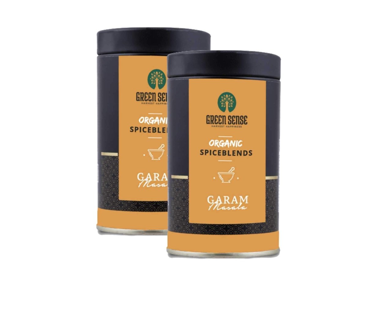 Organic Garam Masala - Organic Spice Blend - 80g x 2 - Pack of 2 | Verified Sustainable by Brown Living™