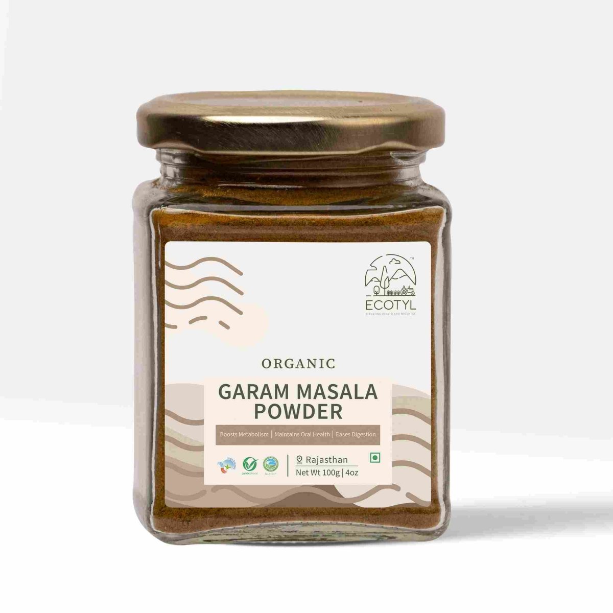 Organic Garam Masala Powder - 100g | Verified Sustainable by Brown Living™