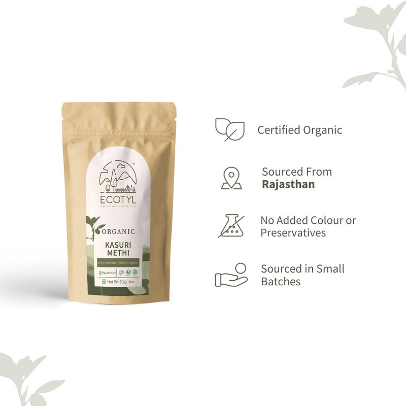 Buy Organic Kasuri Methi - Set of 2 | Shop Verified Sustainable Products on Brown Living