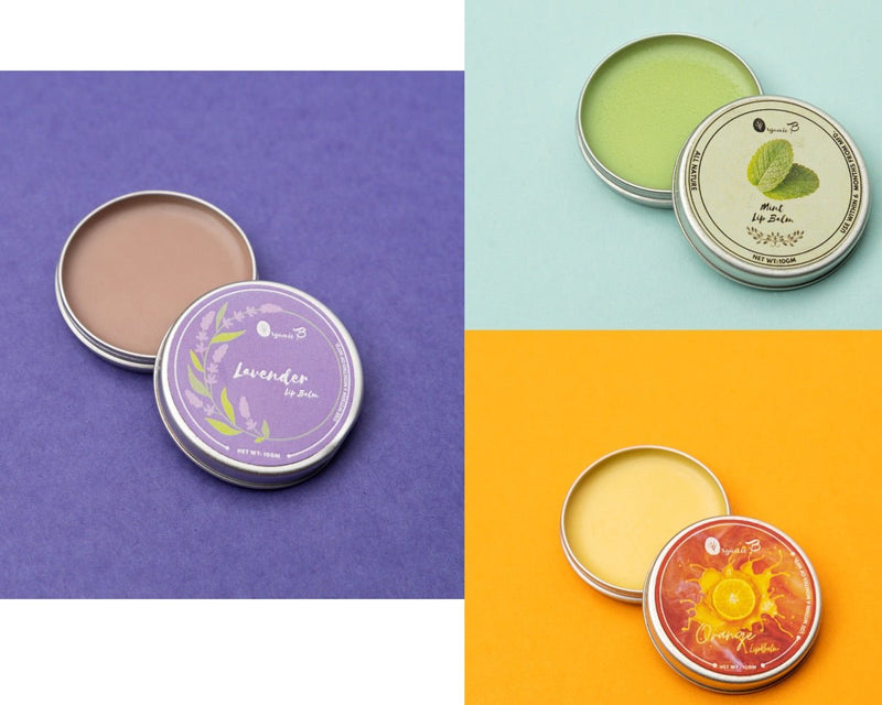 Buy Organic Lip balm | 3 Flavors Combo | Shop Verified Sustainable Products on Brown Living