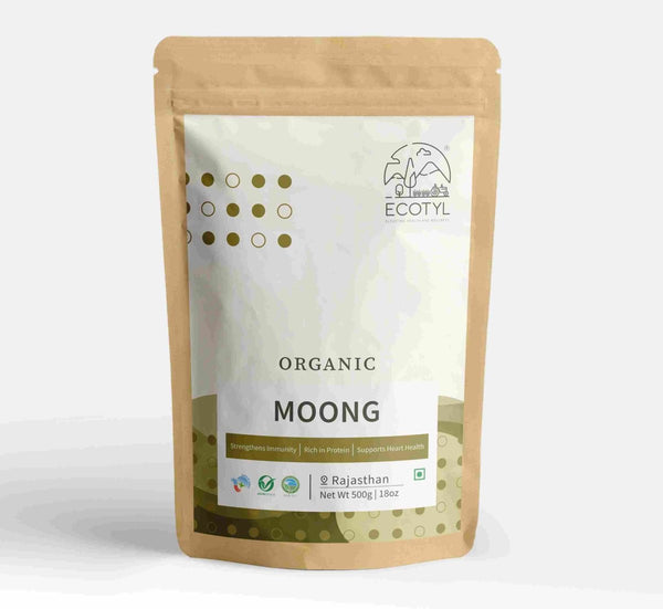 Buy Organic Moong - Set of 2 (500 g Each) | Shop Verified Sustainable Cooking & Baking Supplies on Brown Living™