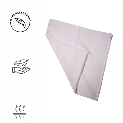 Organic Muslin Swaddle | Natural Herbal Dyes - 100 x 100 cm | Verified Sustainable by Brown Living™