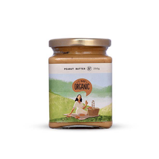 Buy Organic Peanut Butter 250 gm | Shop Verified Sustainable Jams & Spreads on Brown Living™