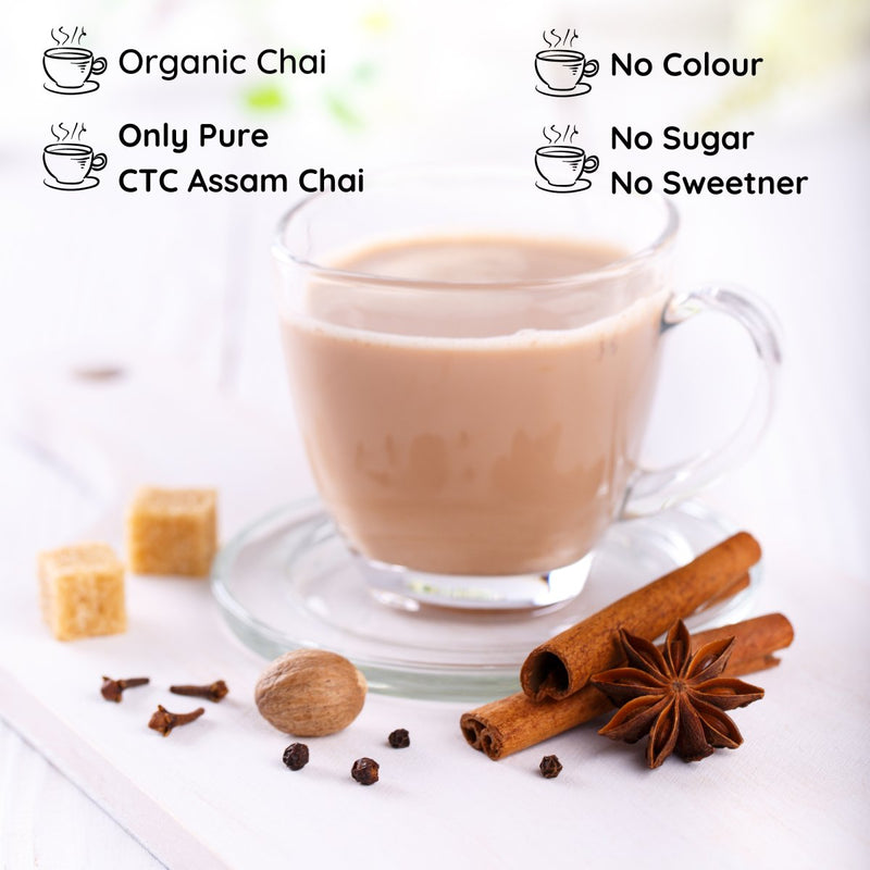 Buy Organic Possibilitea- 100 g | CTC Assam Tea | Shop Verified Sustainable Tea on Brown Living™