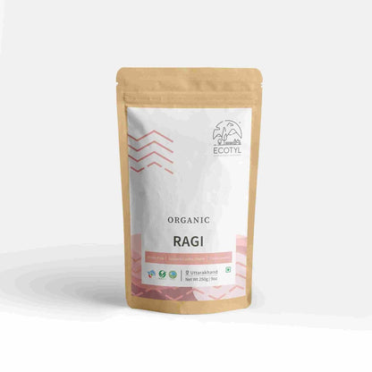 Organic Ragi (Finger Millet) - Set of 2 (250 G) | Verified Sustainable by Brown Living™