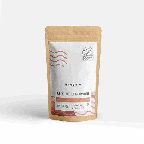 Buy Organic Red Chilli Powder - Set of 2 (250 g Each) | Shop Verified Sustainable Seasonings & Spices on Brown Living™