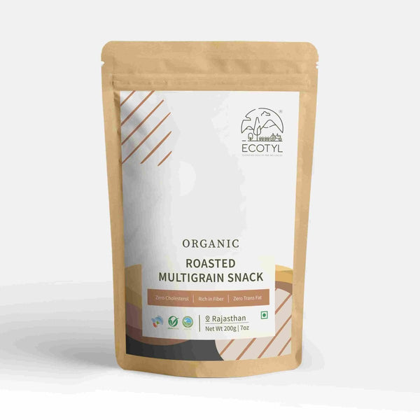 Buy Organic Roasted Multigrain Snack - Set of 2 (200 g Each) | Shop Verified Sustainable Healthy Snacks on Brown Living™
