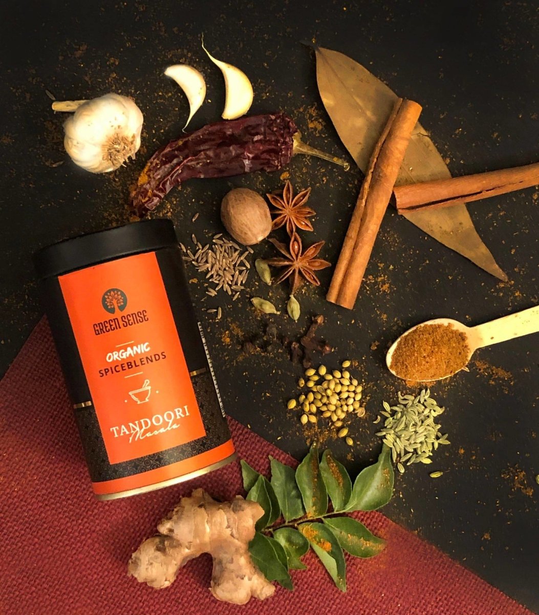 Organic Tandoori Masala - Organic Spice Blend - 80g | Verified Sustainable by Brown Living™
