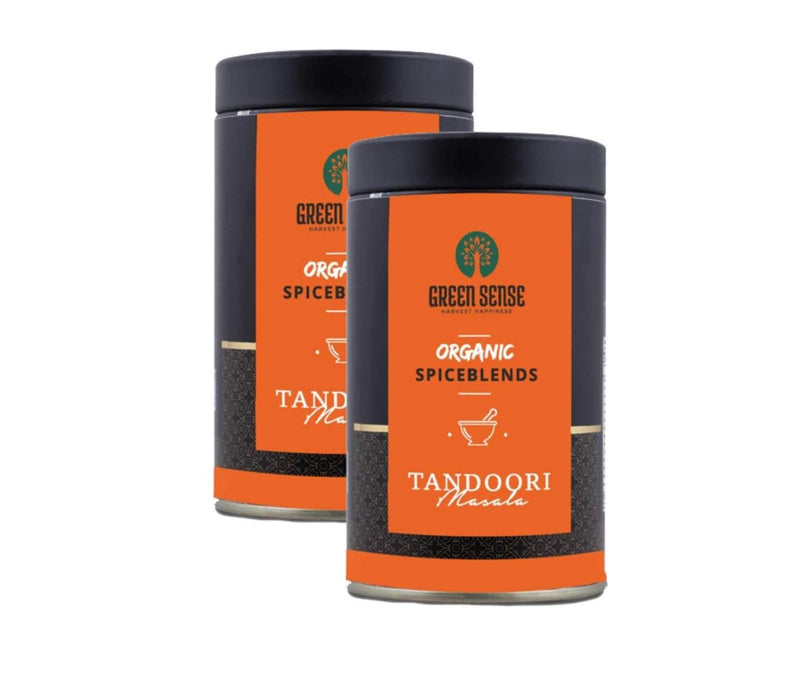 Buy Organic Tandoori Masala - Organic Spice Blend - 80g x 2 - Pack Of 2 | Shop Verified Sustainable Seasonings & Spices on Brown Living™