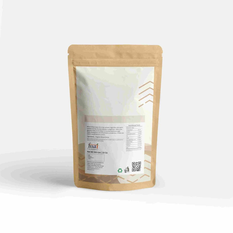 Buy Organic Wheat Daliya - Set of 2 | Shop Verified Sustainable Products on Brown Living