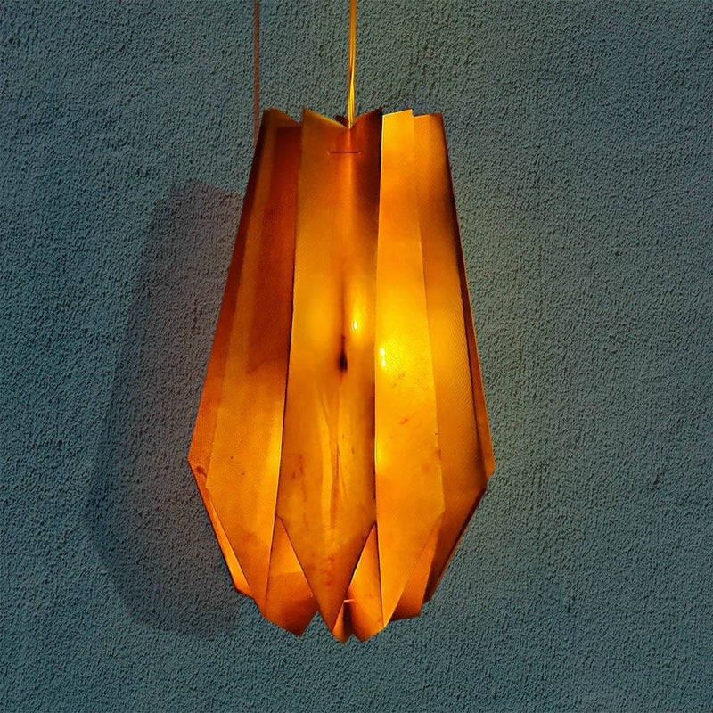 Buy Origami Yellow Lantern | Shop Verified Sustainable Products on Brown Living