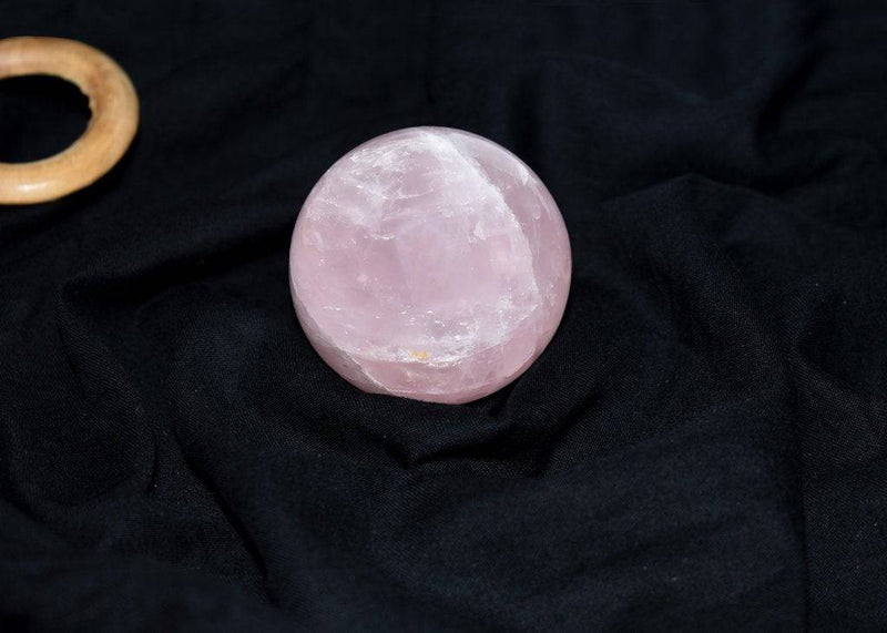 Buy Original Rose Quartz Healing Ball - Pink | Shop Verified Sustainable Womens Accessories on Brown Living™