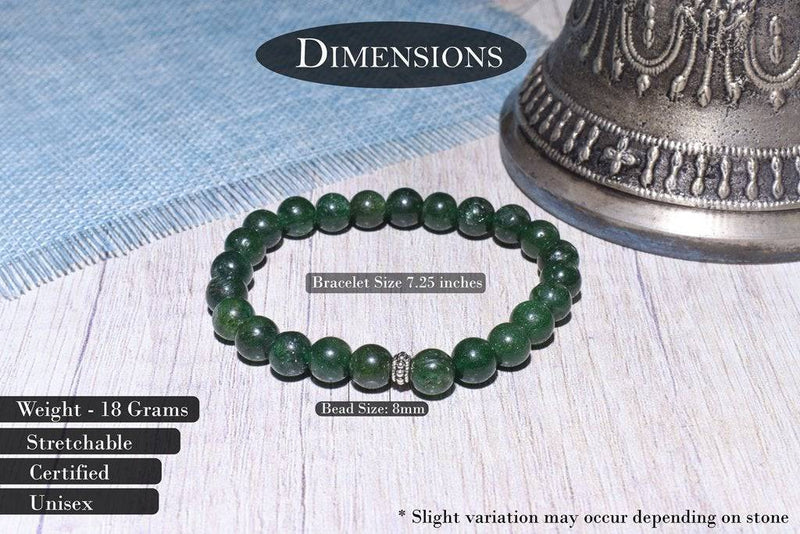 Buy Original Unisex Jade Bracelet - Green | Shop Verified Sustainable Womens Accessories on Brown Living™