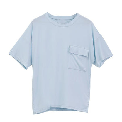 Oversized Bamboo T-shirt | Baby Blue T-shirt | Unisex T-shirt | Verified Sustainable by Brown Living™