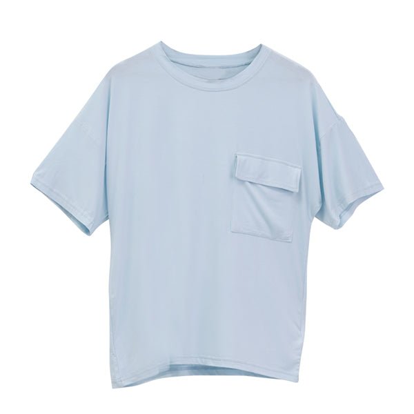 Oversized Bamboo T-shirt | Baby Blue T-shirt | Unisex T-shirt | Verified Sustainable by Brown Living™