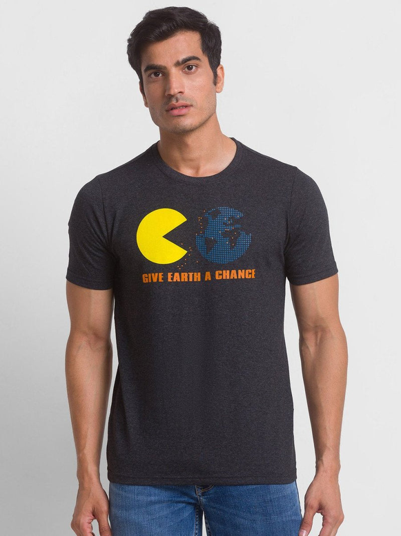 Buy Pac-Man T-Shirt | Recycled Polyester + Recycled Cotton Blend | Shop Verified Sustainable Mens Tshirt on Brown Living™