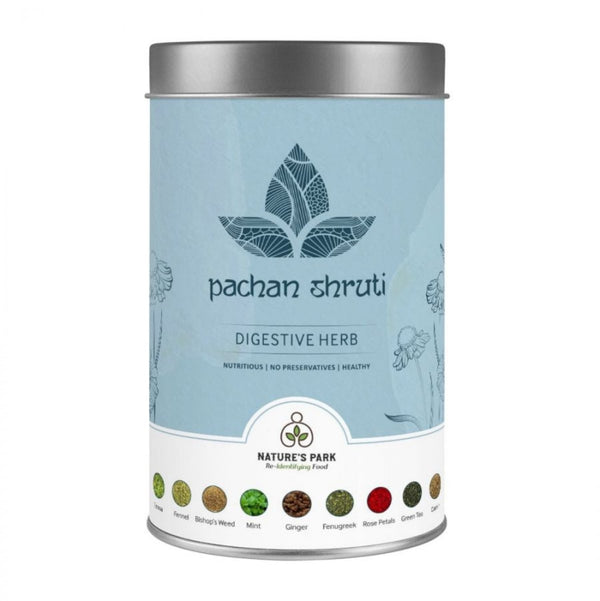 Buy Pachan Shruti - Digestive Herb Health & Wellness Can (100 g) | Shop Verified Sustainable Tea on Brown Living™