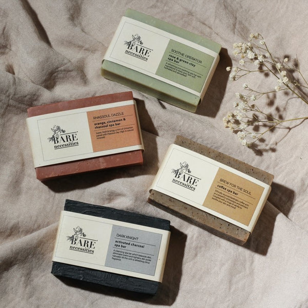 Buy Pack of 4 Bare Spa Bars | Shop Verified Sustainable Products on Brown Living