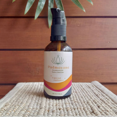 Padmayana - Kumkumadi Face Cleanser – Face Cleanser on Brown Living™. SKU: PAD - SKI - 45 - NAM. Img 1.