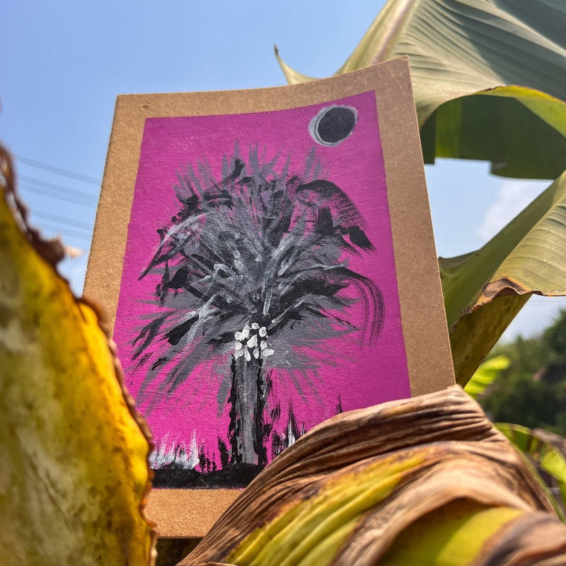 Buy Palm Handpainted Notebook | Shop Verified Sustainable Notebooks & Notepads on Brown Living™
