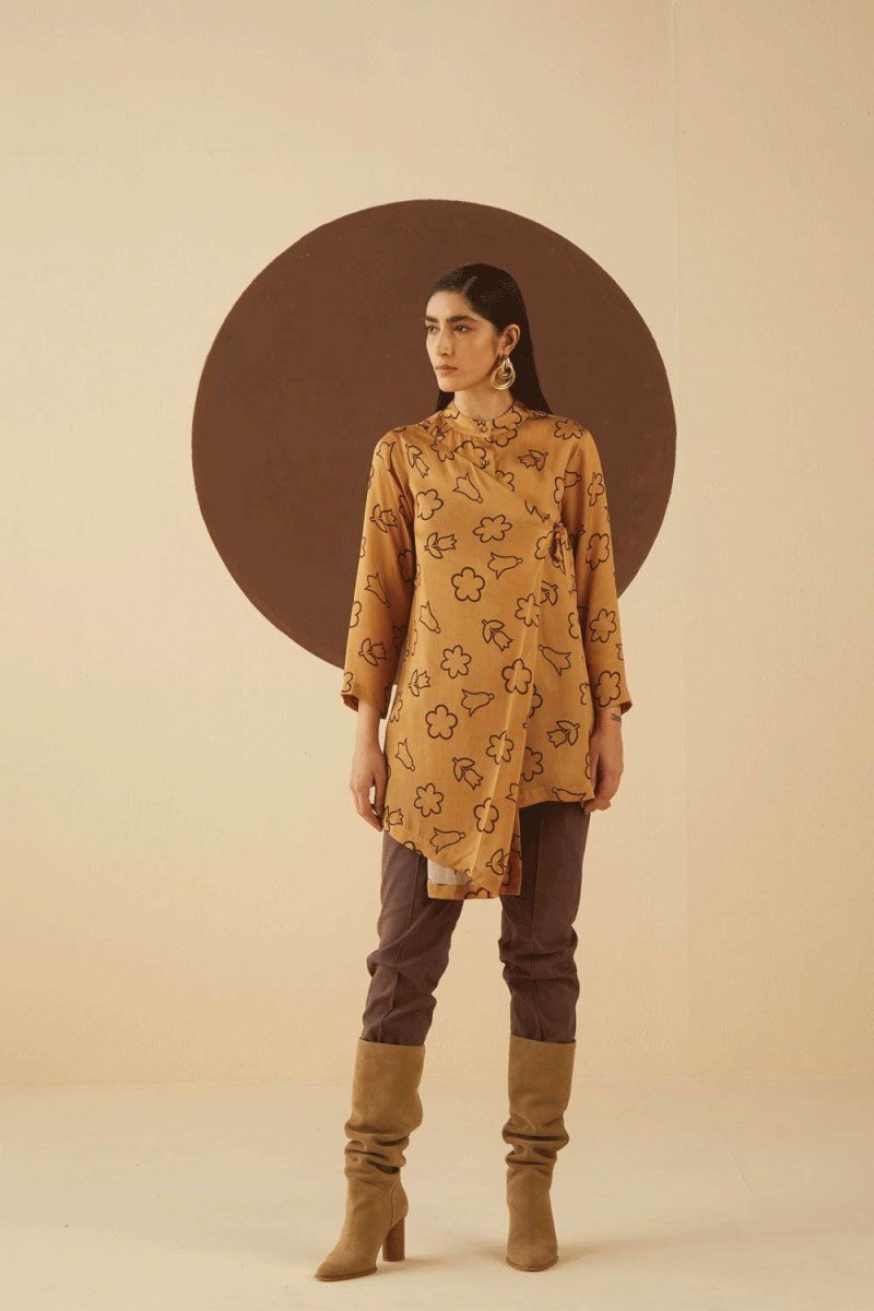 Buy Paloma Print Shirt | Shop Verified Sustainable Womens Top on Brown Living™