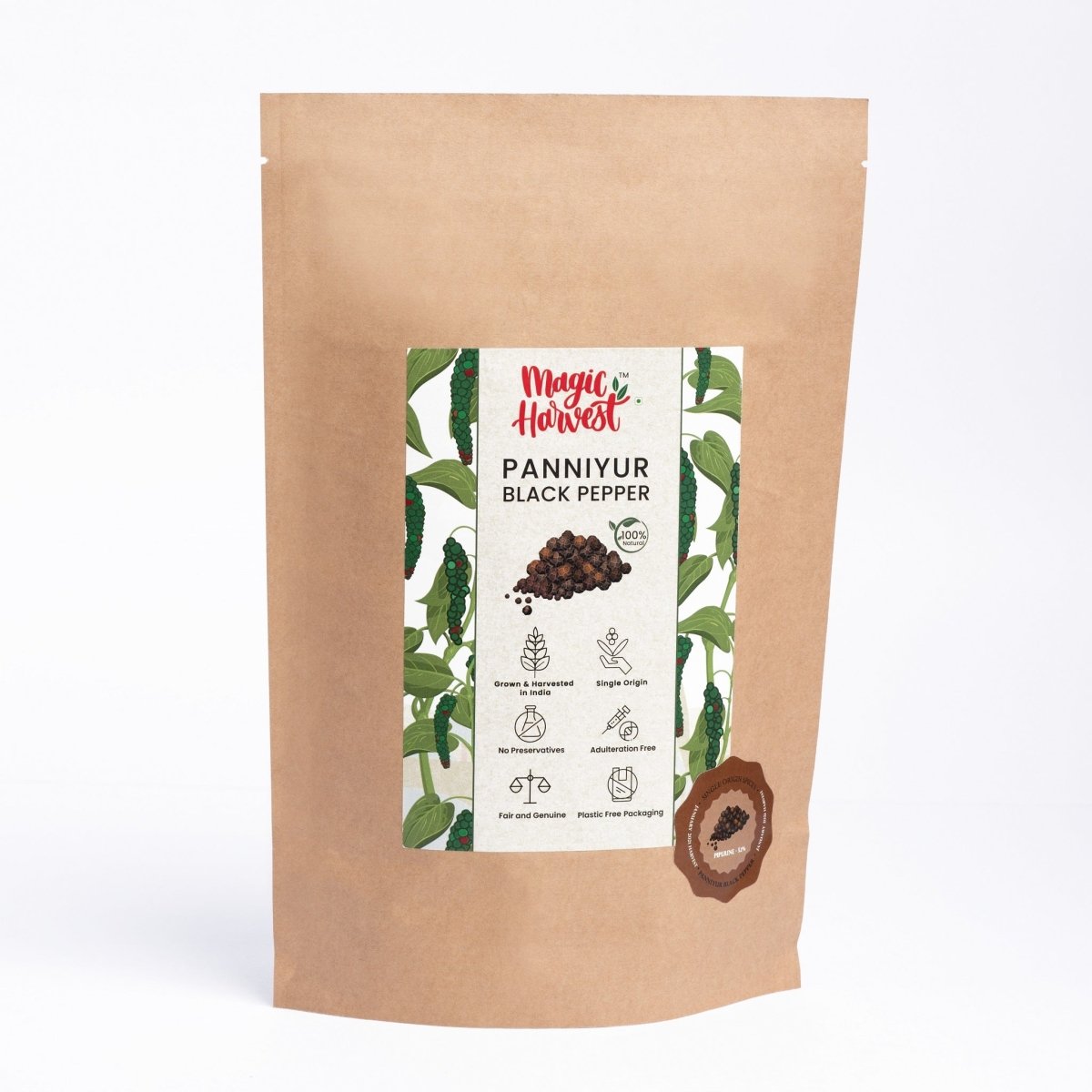 Panniyur Black Pepper | Verified Sustainable by Brown Living™