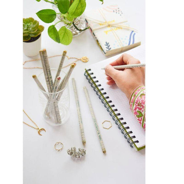 Buy Paper Pencils with Plantable Seeds of Vegetables | Pack of 10 Pencils | Made with Recycled Papers | Shop Verified Sustainable Pencils on Brown Living™