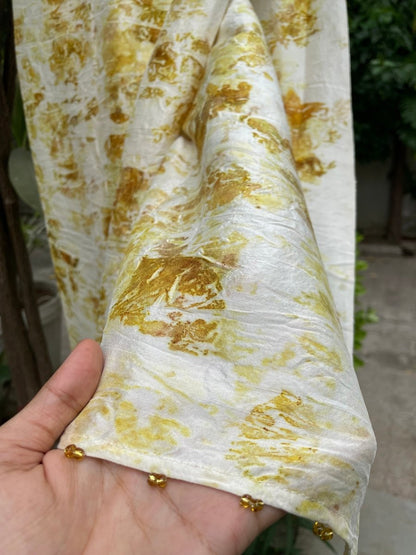 Parat Botanical Saree | Verified Sustainable by Brown Living™