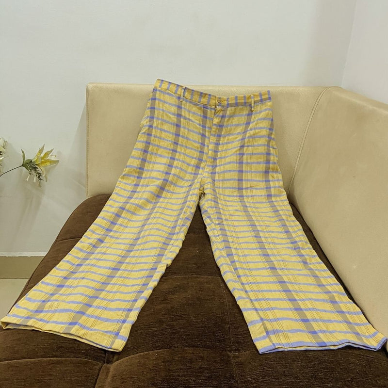 Buy Patta Gobi Checks Trouser Set | Shop Verified Sustainable Products on Brown Living