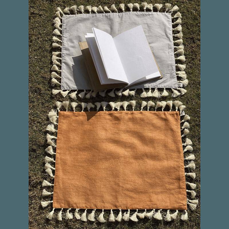 Buy Pau 2.0 | Reversible Placemats - 100% hemp and organic Cotton | Shop Verified Sustainable Products on Brown Living