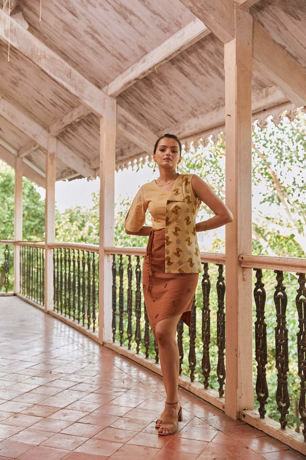 Buy Pavlova Fall Dress Set | Shop Verified Sustainable Womens Dress on Brown Living™
